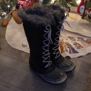 Women’s sorel leather upper boots